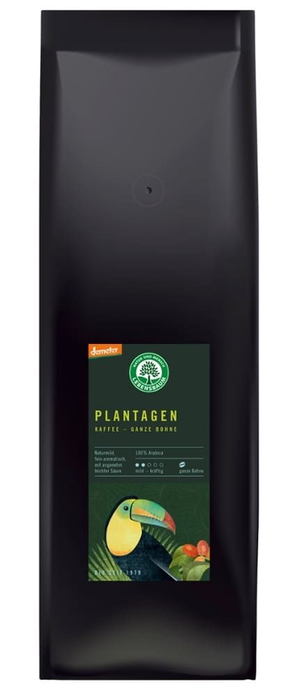 Lebensbaum - Plantagen Kaffee Ganze Bohne 4 Stück zu 1 kg