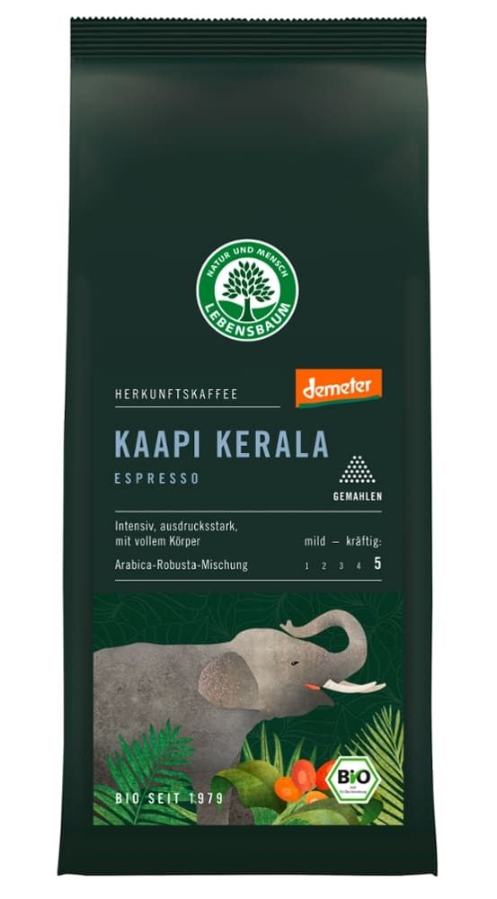 Lebensbaum - Kaapi Kerala gemahlen