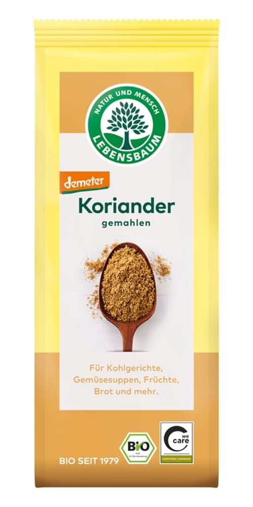 Lebensbaum - Koriander gemahlen 6 Stück zu 40 g