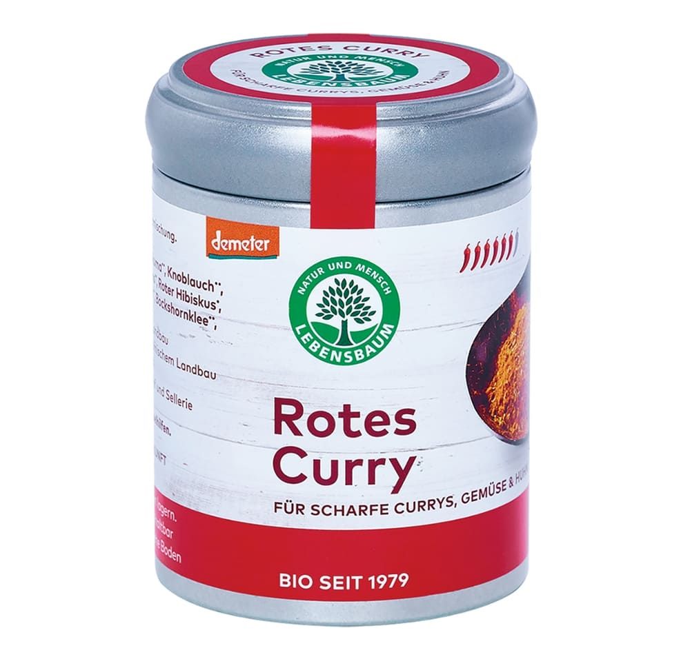 Lebensbaum - Rotes Curry 6 Stück zu 50 g