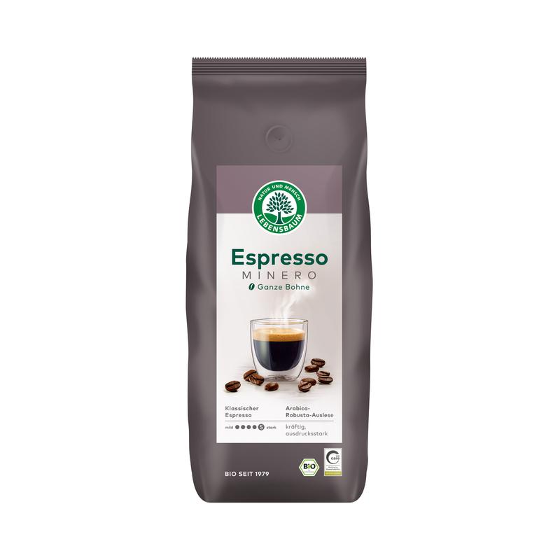 Espresso Minero Ganze Bohne Lebensbaum
