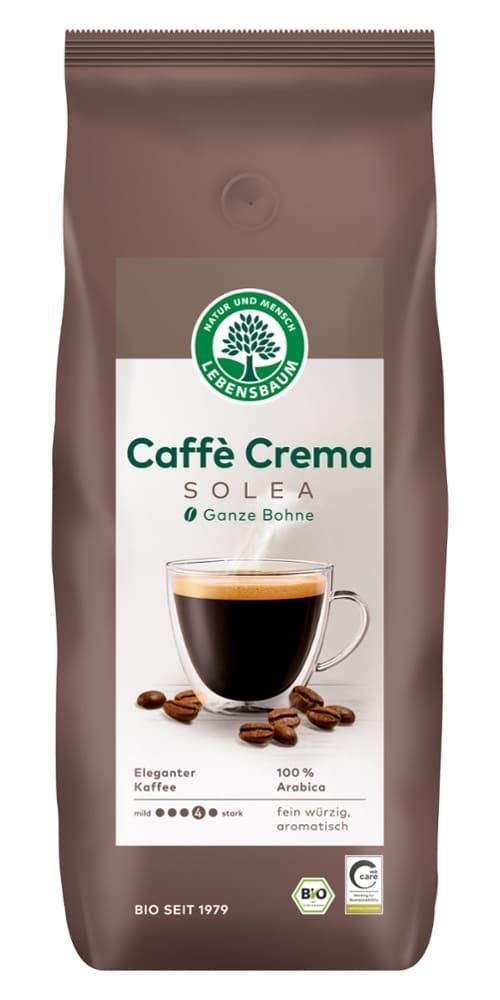 Lebensbaum - Espresso Solea Ganze Bohne 4 Stück zu 1 kg