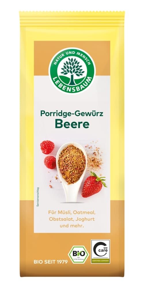 Lebensbaum - Porridge Gewürz Beere 6 Stück zu 50 g