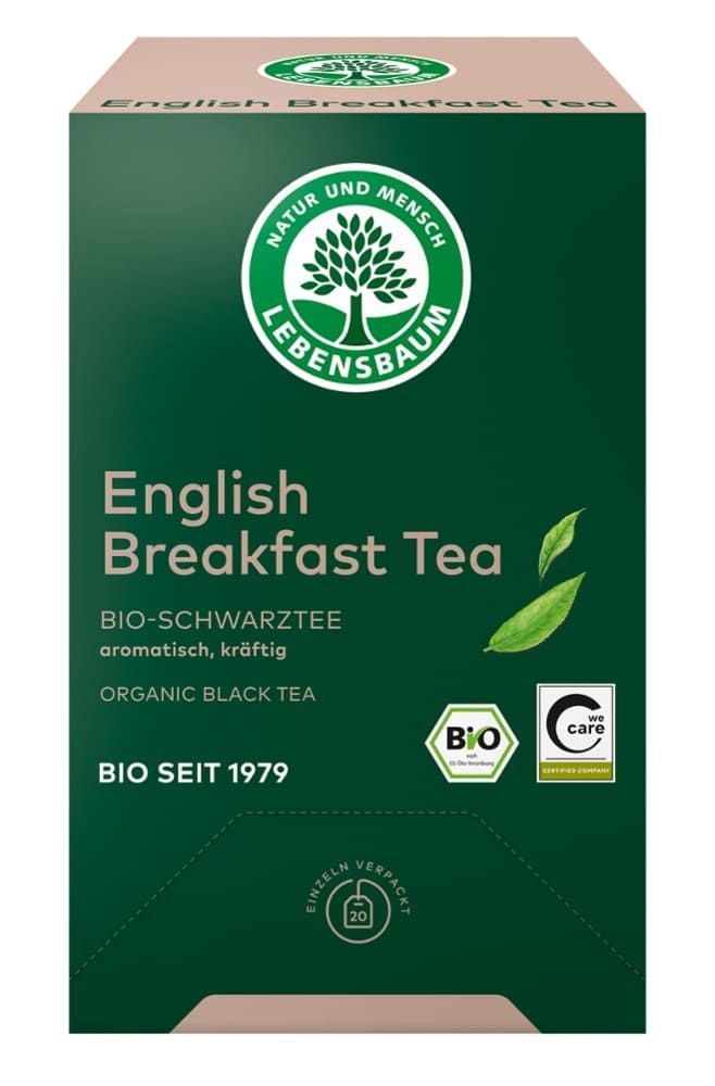 Lebensbaum - English Breakfast Tea Teebeutel 