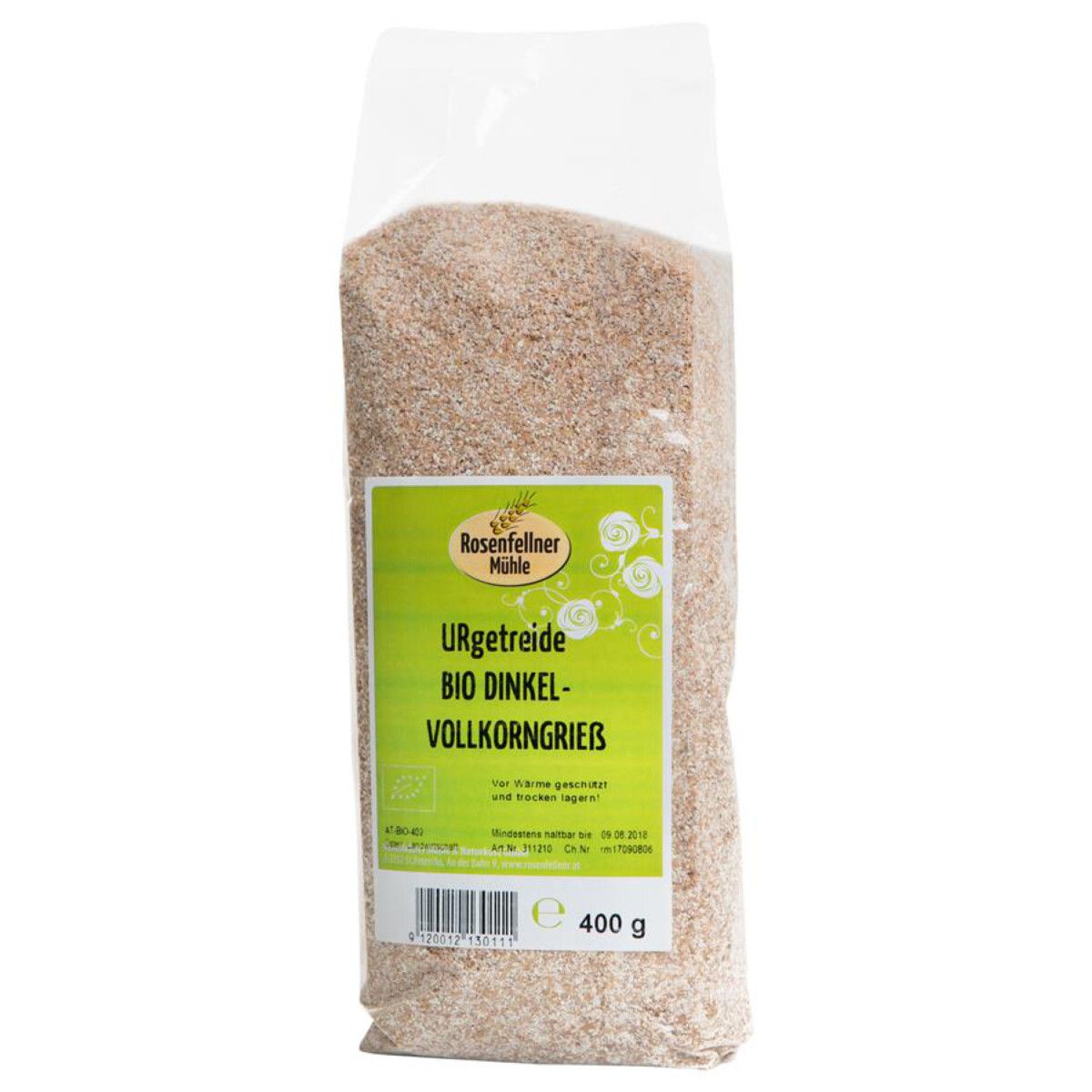 Rosenfellner Mühle - Urgetreide Bio Dinkelvollkorngrieß