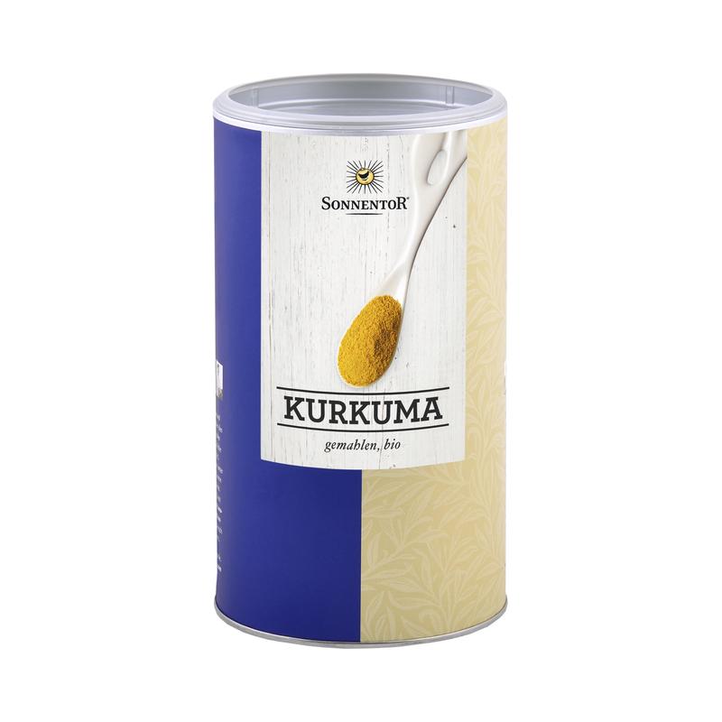 Kurkuma gemahlen Sonnentor