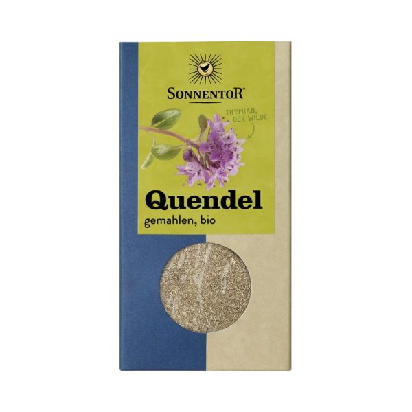 Quendel gemahlen Sonnentor