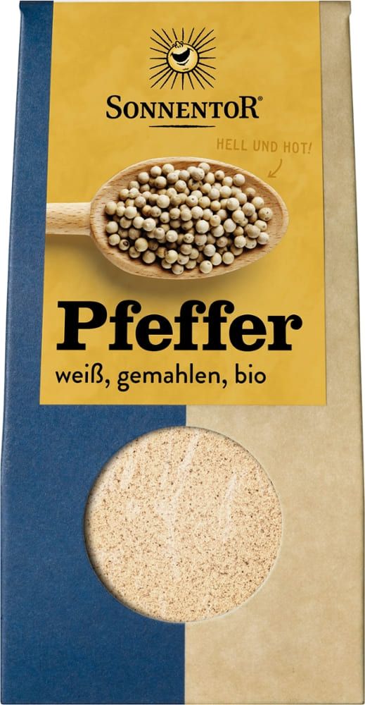 Sonnentor - Pfeffer weiß gemahlen 35 g