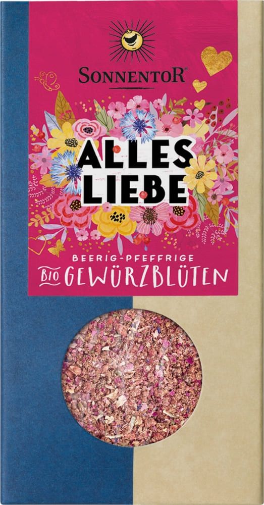 Alles Liebe Gewürzblüten Sonnentor