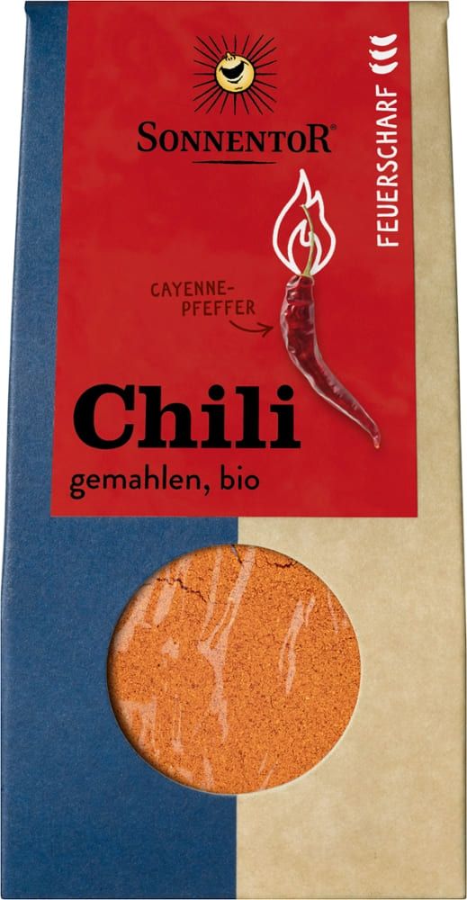 Sonnentor - Chili gemahlen feuerscharf 40 g