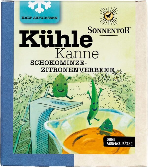 Kühle Kanne Schokominze-Zitronenverbene Sonnentor