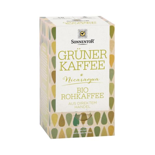 Grüner Kaffee Bio Rohkaffee im Beutel Sonnentor