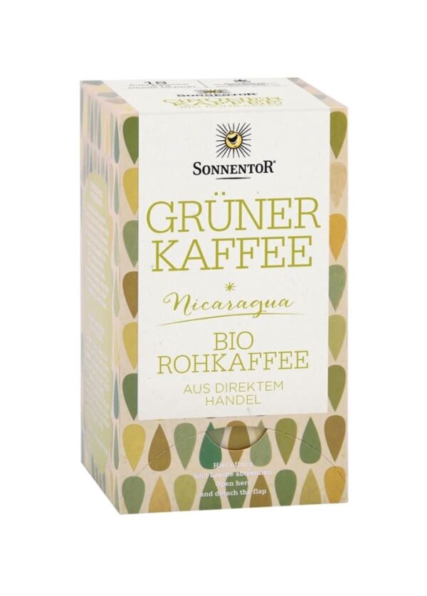 Grüner Kaffee Bio Rohkaffee im Beutel Sonnentor