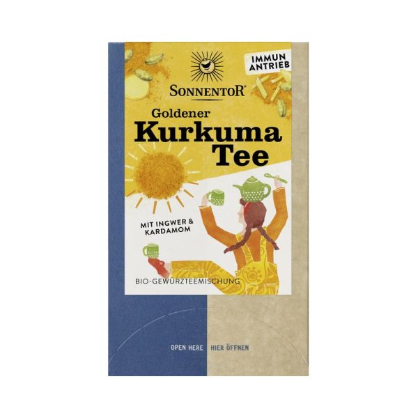Goldener Kurkuma Tee Sonnentor