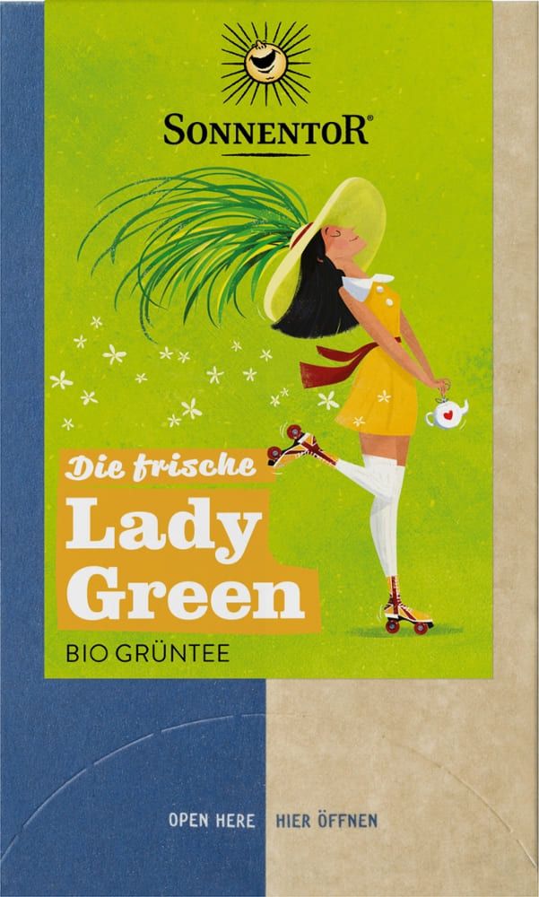 Sonnentor - Die frische Lady Green Teebeutel