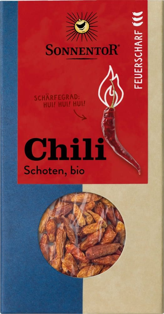 Sonnentor - Chili Schoten feuerscharf 6 Stück zu 25 g