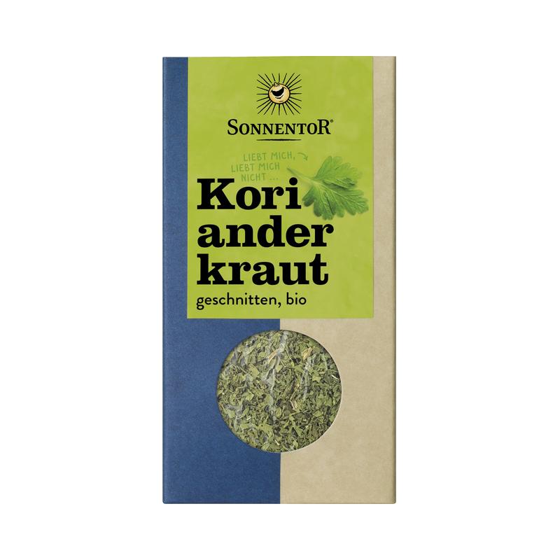 Korianderkraut geschnitten Sonnentor