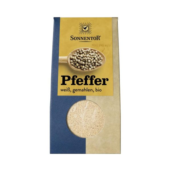 Pfeffer weiß gemahlen Sonnentor