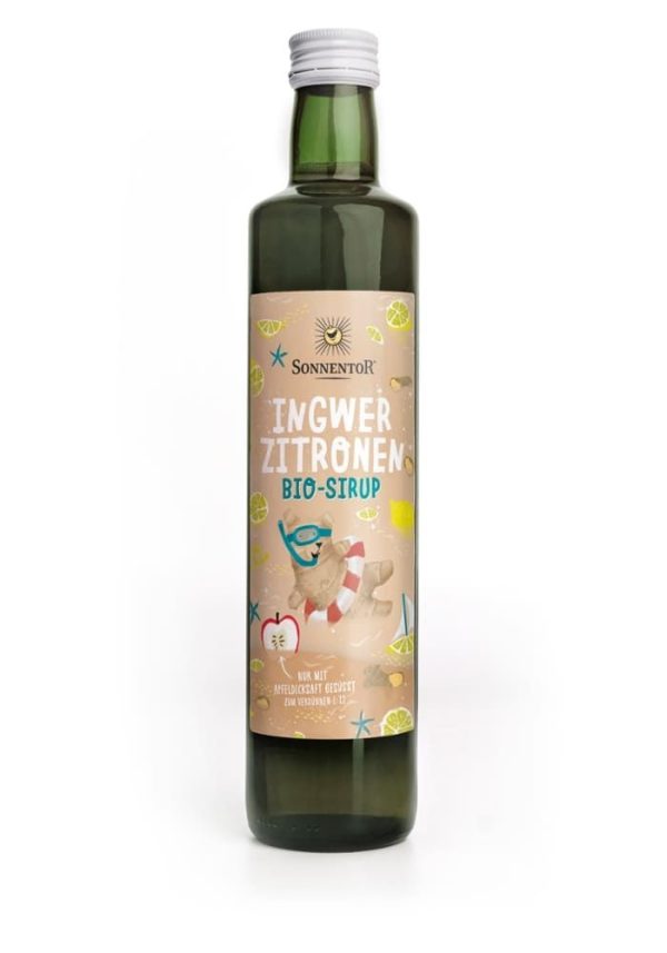 Sonnentor - Ingwer-Zitronen Sirup 6 Stück zu 500 ml