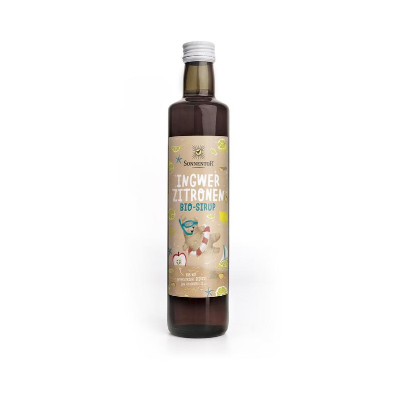 Sonnentor - Ingwer-Zitronen Sirup 6 Stück zu 500 ml