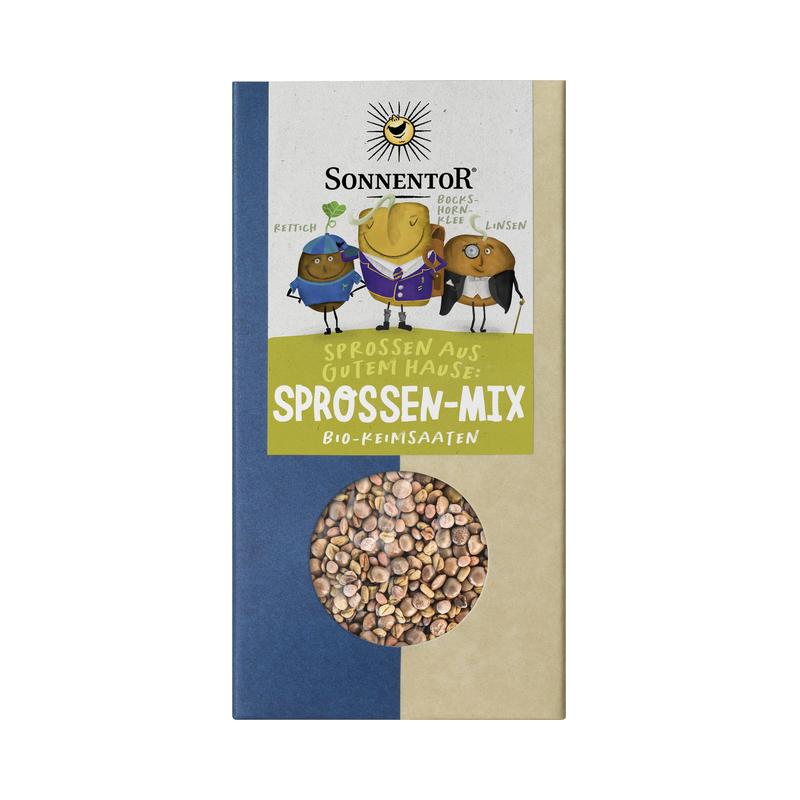 Sonnentor - Sprossen-Mix Bio-Keimsaaten 6 Stück zu 120 g