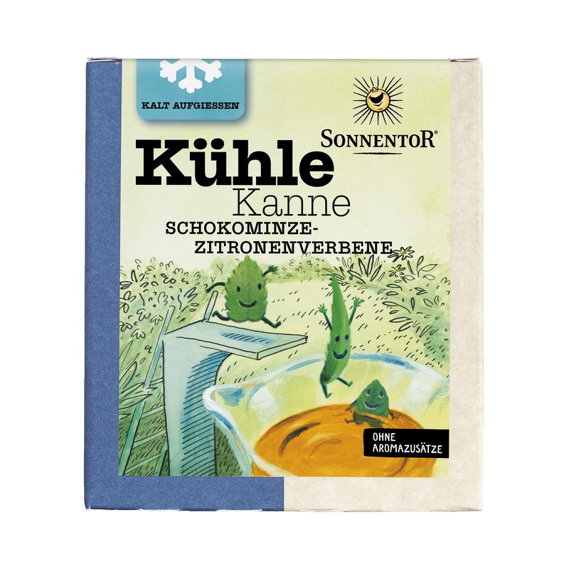 Kühle Kanne Schokominze-Zitronenverbene Sonnentor