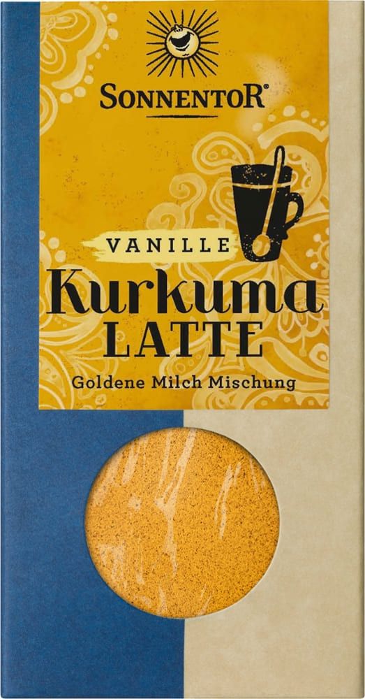 Sonnentor - Vanille Kurkuma Latte 6 Stück zu 60 g