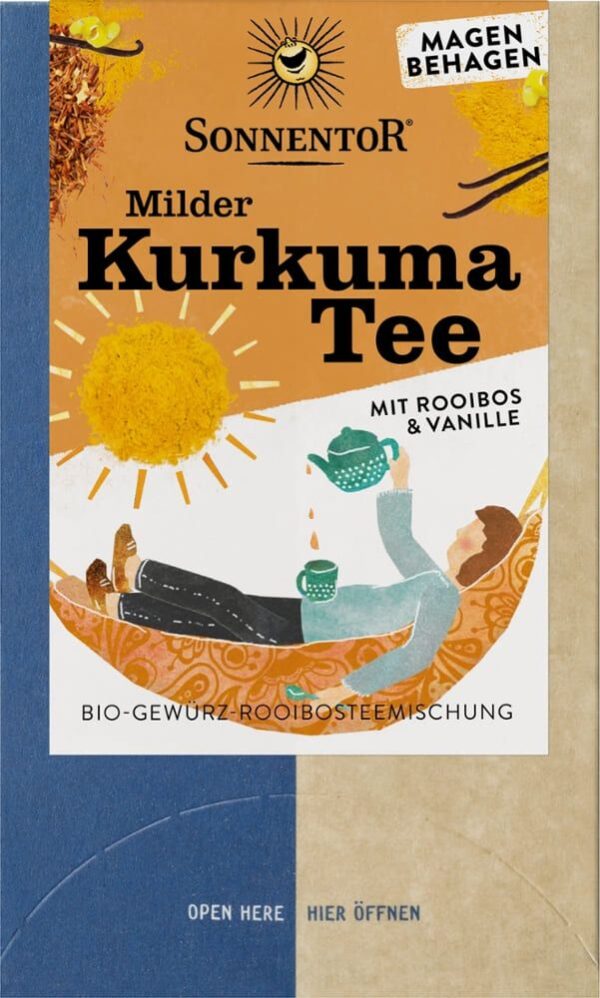 Milder Kurkuma Tee Sonnentor