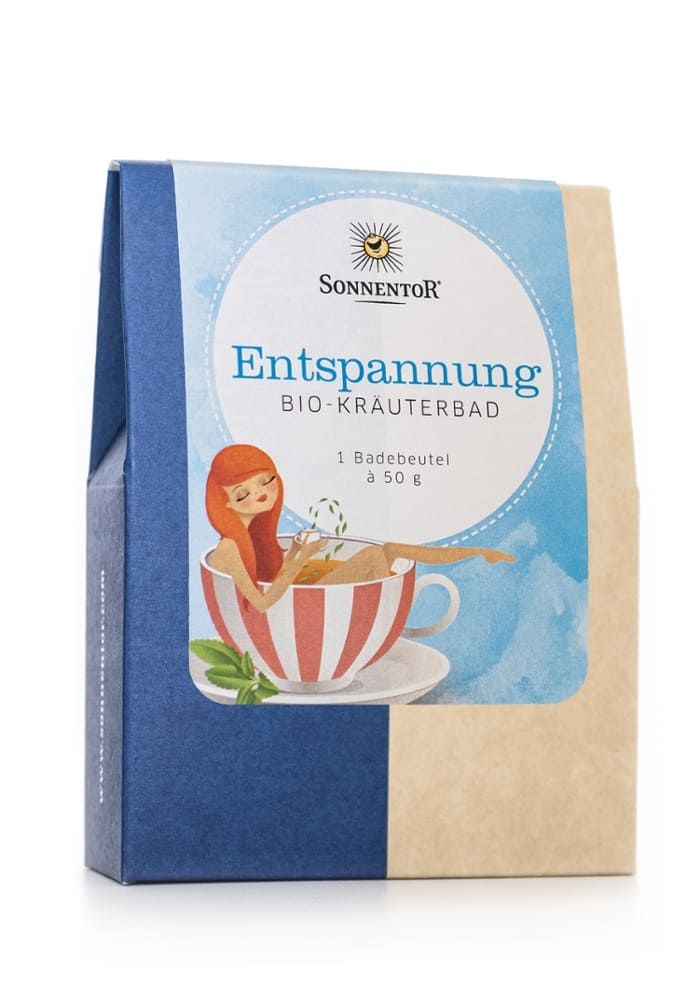 Sonnentor - Entspannung Bio-Kräuterbad 6 Stück zu 50 g