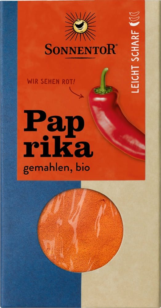 Sonnentor - Paprika gemahlen leicht scharf 6 Stück zu 50 g