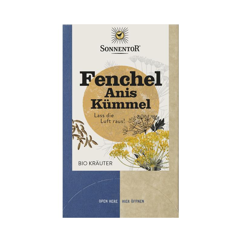 Sonnentor - Fenchel Anis Kümmel Teebeutel