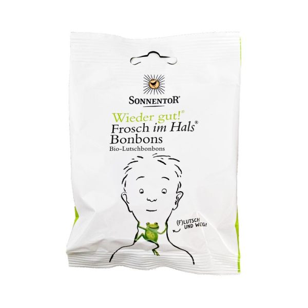 Wieder gut! Frosch im Hals Bonbons Sonnentor