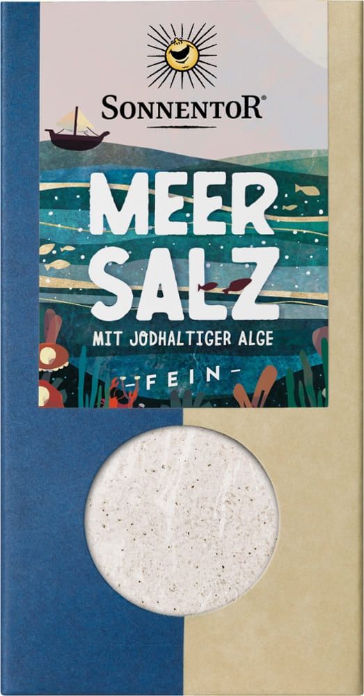 Meersalz mit jodhaltiger Alge Sonnentor