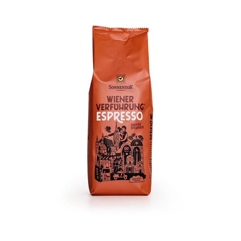 Wiener Verführung Espresso Ganze Bohnen Sonnentor