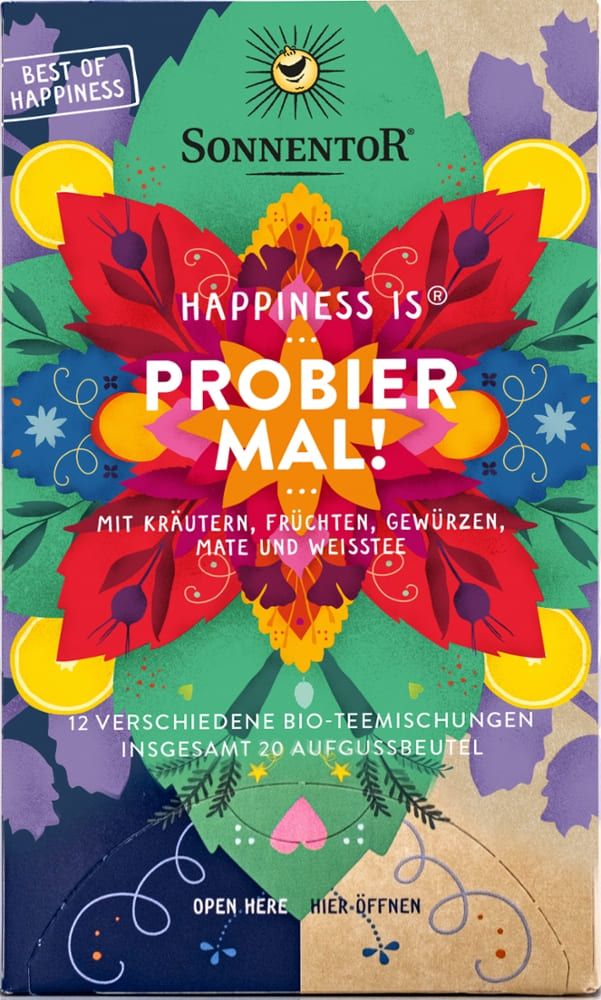 Happiness is Probier mal! Sonnentor