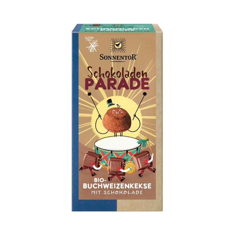 Schokoladen Parade Bio-Buchweizenkekse Sonnentor