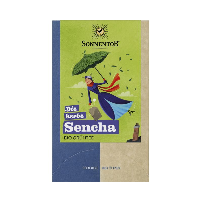 Die herbe Sencha Sonnentor