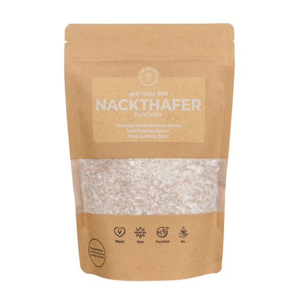 Gekeimte Bio Nackthafer Flocken NUEA