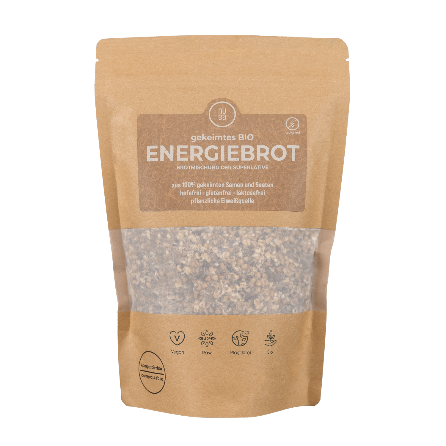 Gekeimtes Bio Energiebrot NUEA