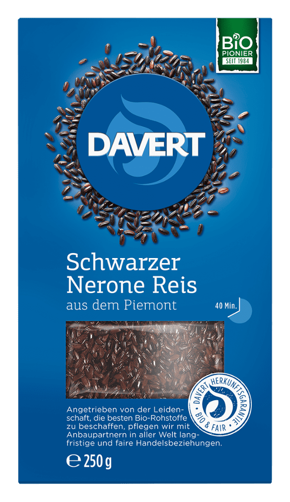 Davert - Schwarzer Nerone Reis 250 g