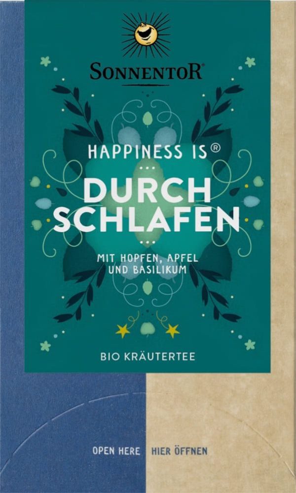 Happiness is Durchschlafen Sonnentor
