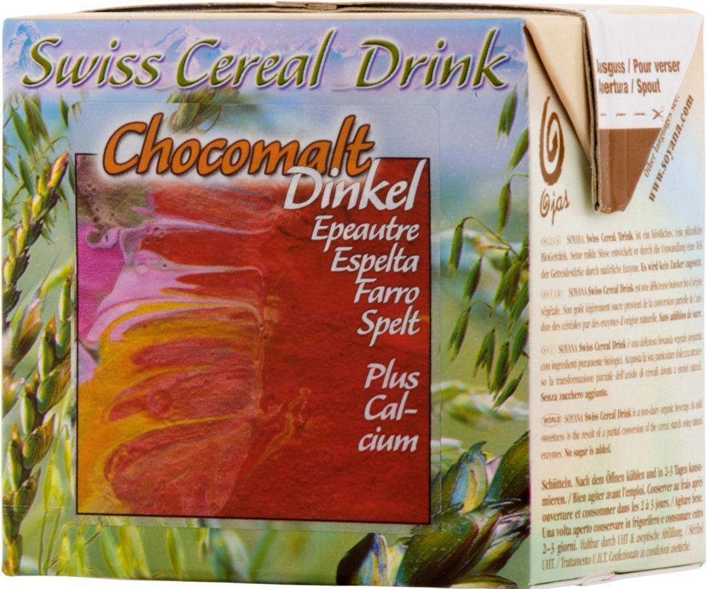 Soyana - Swiss Cereal Drink Chocomalt Dinkel