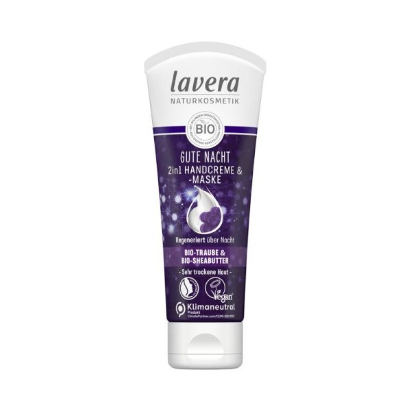 Gute Nacht 2in1 Handcreme & -Maske Lavera