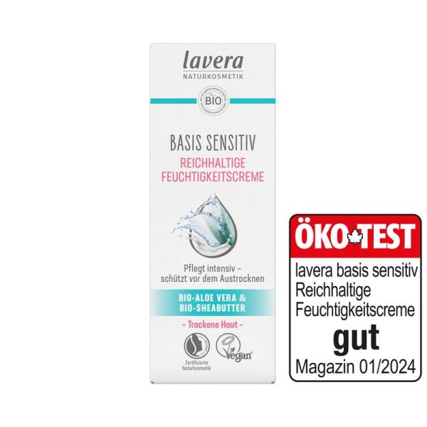 Basis Sensitiv Reichhaltige Feuchtigkeitscreme Lavera