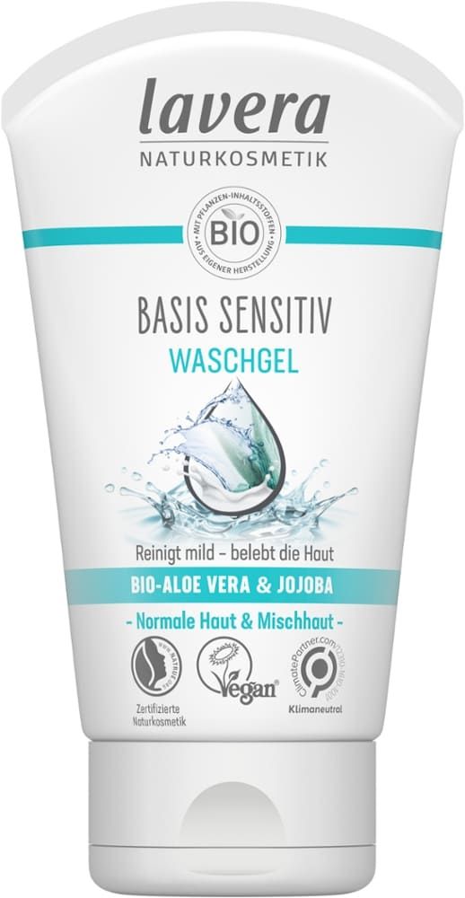 Lavera - Basis Sensitiv Waschgel 125 ml