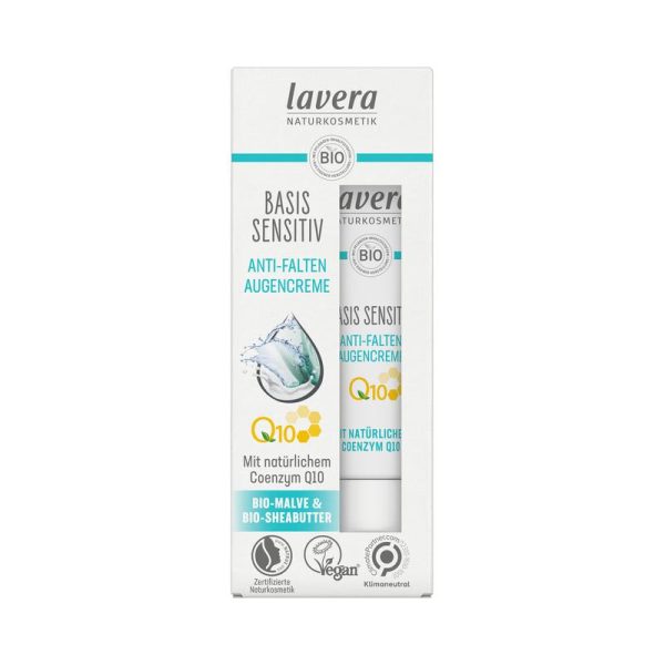 Basis Sensitive Anti-Falten Augencreme Lavera