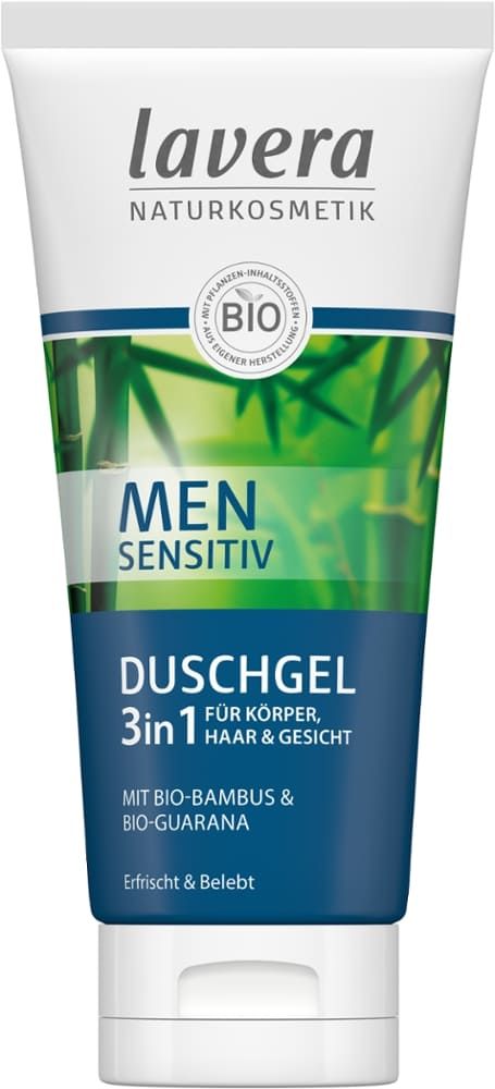 Lavera - Men Sensitiv Duschgel 3in1 4 Stück zu 200 ml