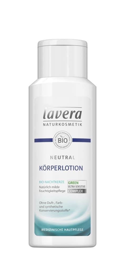 Lavera - Neutral Körperlotion 4 Stück zu 200 ml