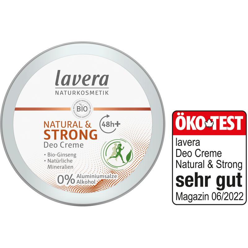 Natural & Strong Deo Creme Lavera