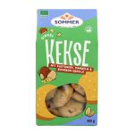 Dinkel Kekse mit Kastanien, Mandeln und Vanille Sommer